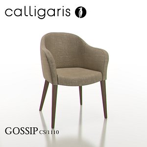 3ds calligaris gossip dining chair