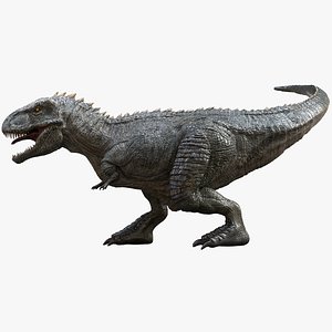 Giganotosaurus Tyranosaurus (Rigged)