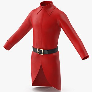 Coat Red with Belt
