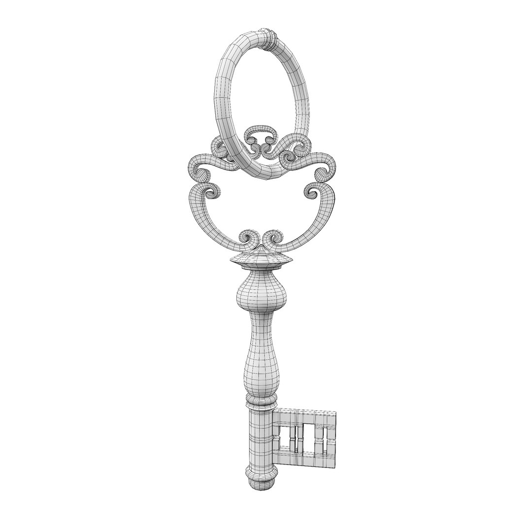 3D model Treasure box key - TurboSquid 1976964