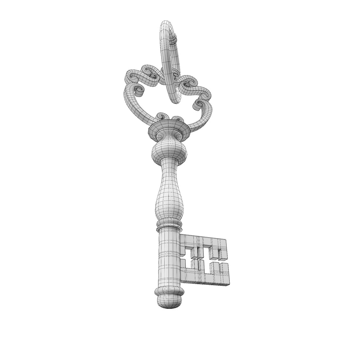3D model Treasure box key - TurboSquid 1976964