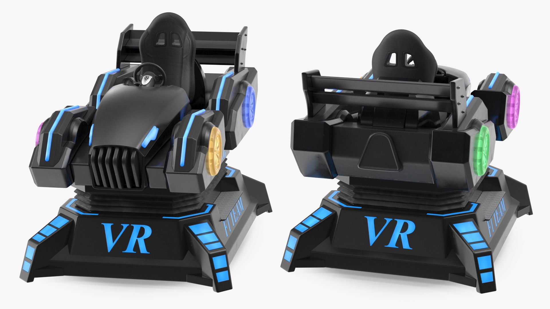 3D VR Racing Game ON Rigged model - TurboSquid 1790664
