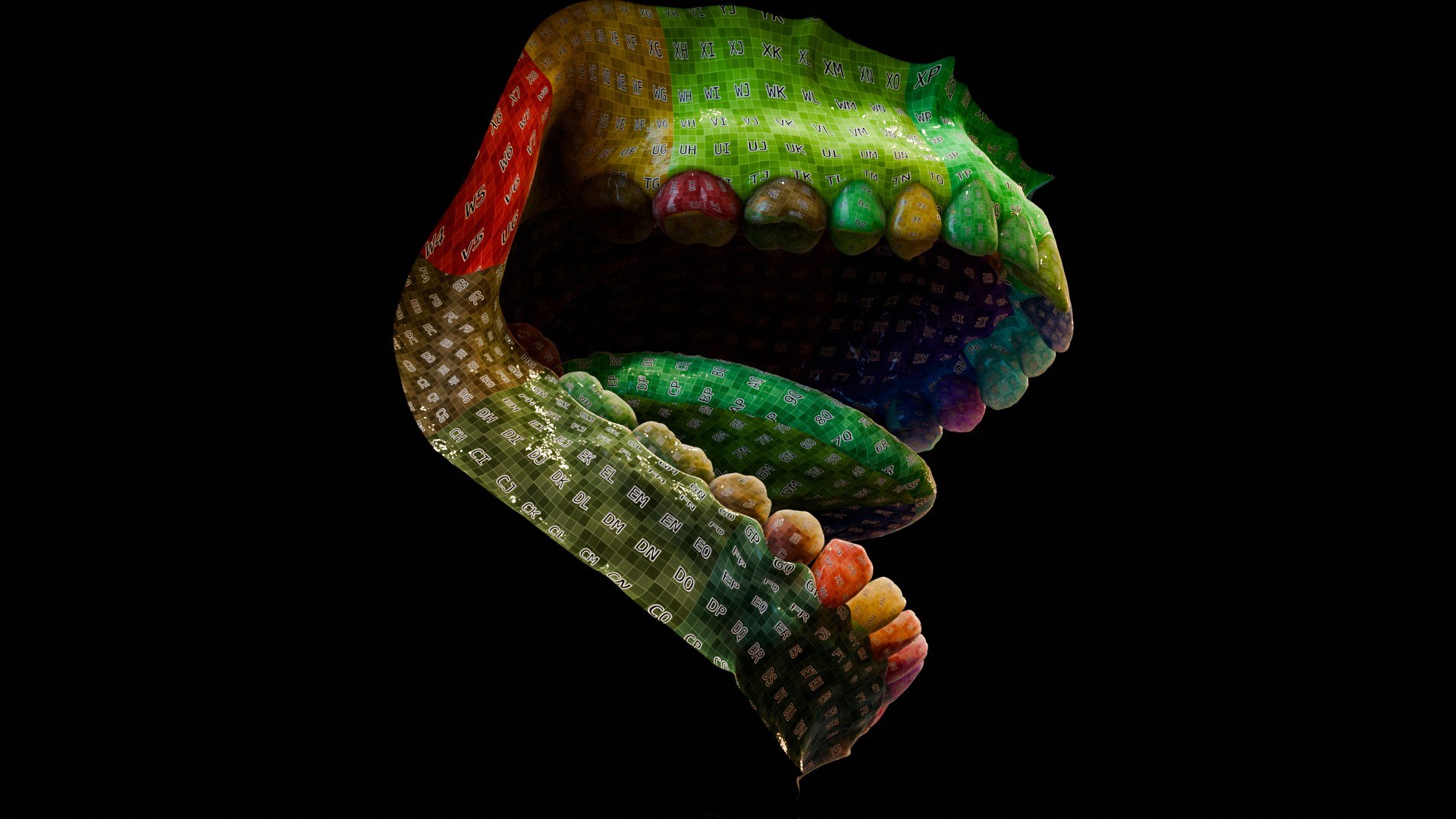 3D human mouth teeth model https://p.turbosquid.com/ts-thumb/M4/CSjedD/CA/uv_02/jpg/1733129146/1920x1080/fit_q87/e6876282f4e6f938f7887882982783bd75b1d650/uv_02.jpg