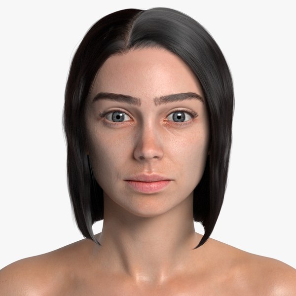 3D 3D Photorealistic Female Rigged