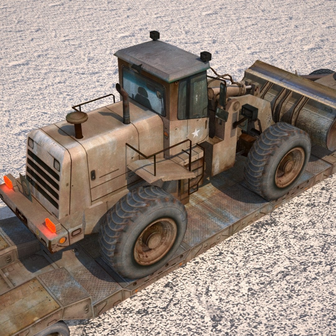 Military Loader Excavator Truck Max