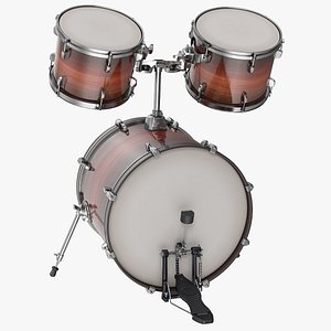 bass drum n small 3D model