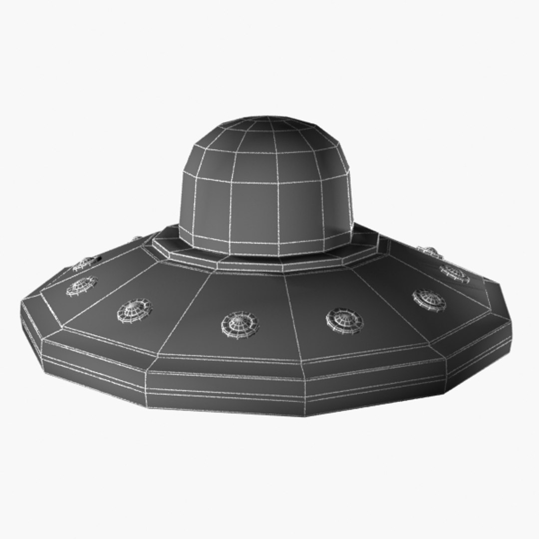 3d Model Ufo Spaceship