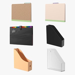 3D model Paper File Holders Collection 2
