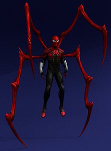 Spider men 3D model