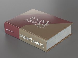 Closed hardcover book
