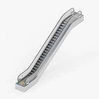 Commercial Glass Escalator 450 cm Rise