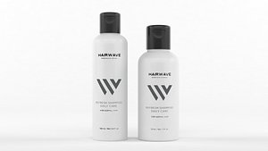 Shampoo Bottles 3D
