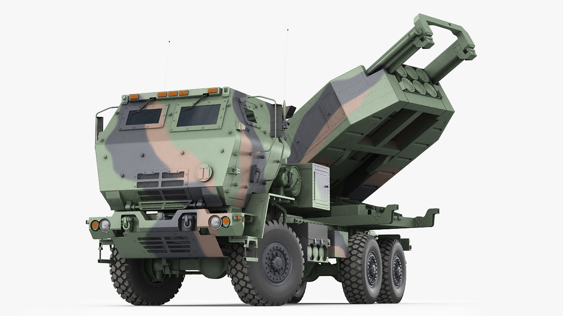 3D M142 Himars Army Truck - TurboSquid 1396107