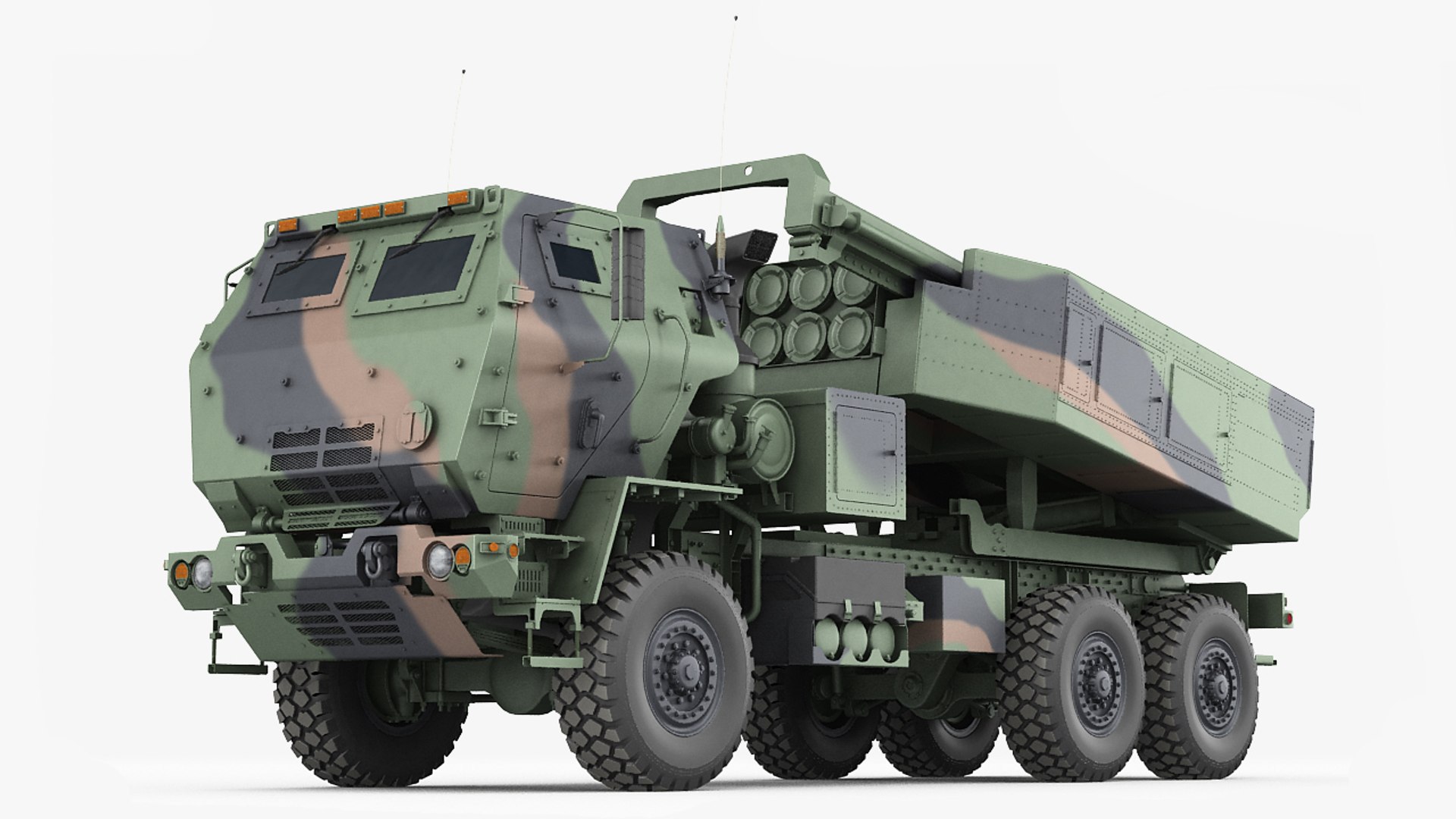 3D M142 Himars Army Truck - TurboSquid 1396107