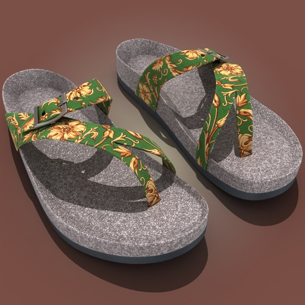 modelo 3d Sandalia Teva Naot TurboSquid 747890 - Main Image