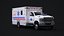EMS Ambulance and Stretcher Collection 3D model
