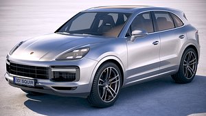 3D model porsche cayenne turbo