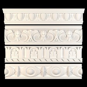 3D Paths Ornament pack 01