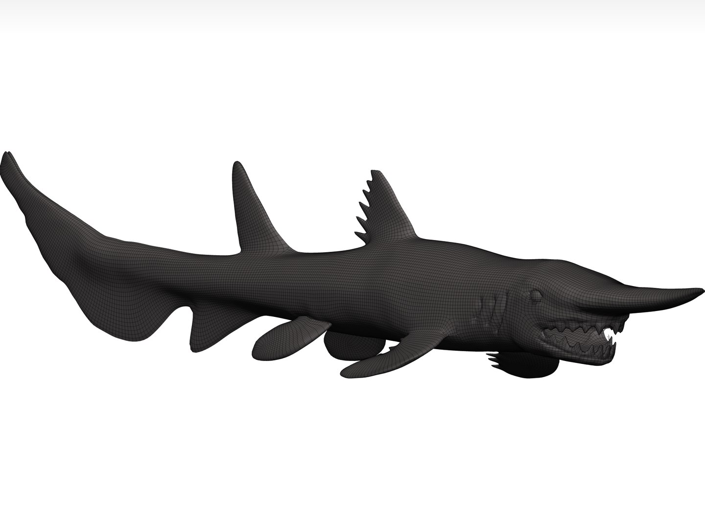 3d Goblin Shark Stl - Turbosquid 1774198