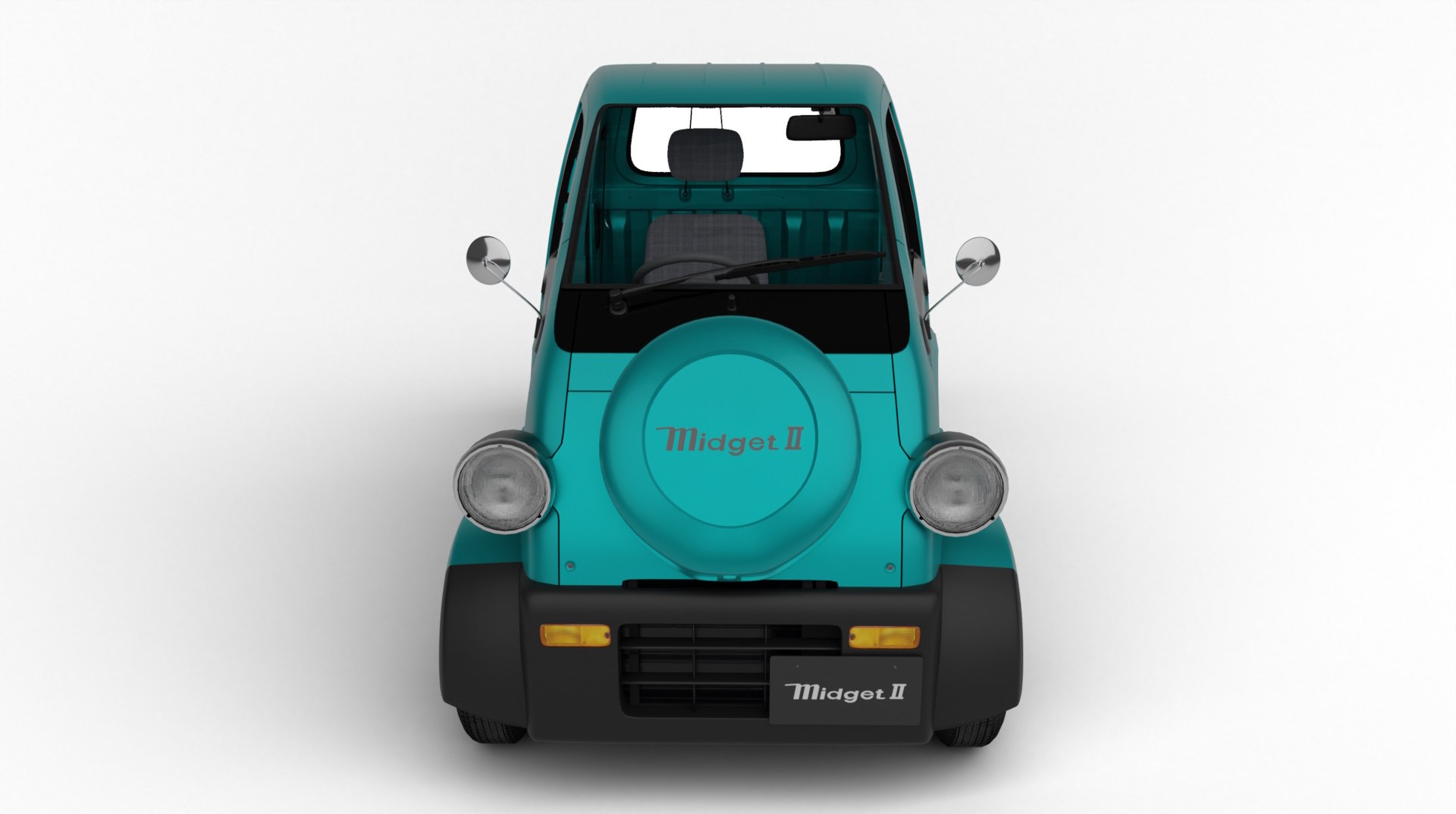 3D модель Daihatsu Midget II 3D модель - TurboSquid 2199028