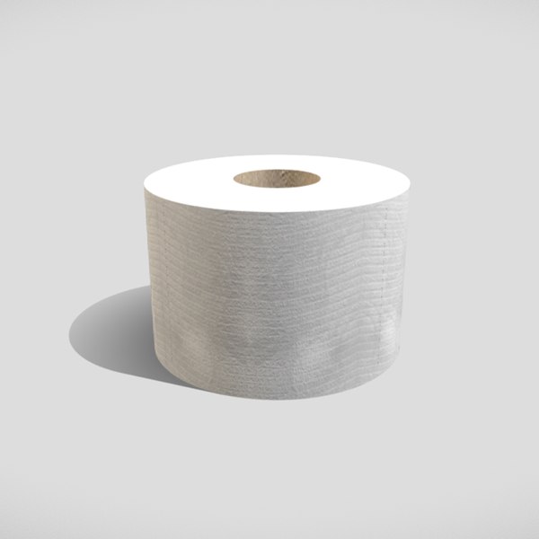 Toilet Paper Roll 3D model