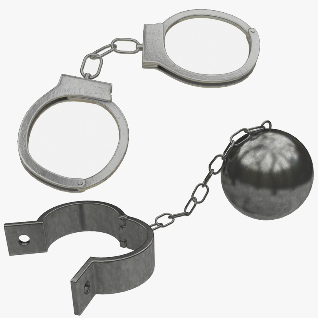 handcuffs prison ball chain 3D model https://p.turbosquid.com/ts-thumb/M4/d9jFsi/rIcbBP0G/00/jpg/1550284759/1920x1080/fit_q87/92eeac682b5b0ccee700ab4e3001b645489be3d8/00.jpg