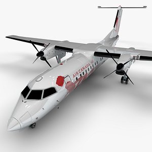 3D JAZZ AVIATION Bombardier De Havilland Canada DHC-8 Q300 Dash 8 L1644 model