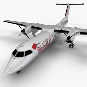 JAZZ AVIATION Bombardier De Havilland Canada DHC-8 Q300 Dash 8 L1644