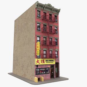 3D NYC New York City Building 06 model