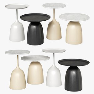 Round tables ES trade Brina 3D model