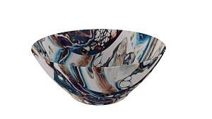 Bowl in Mix Color 3D model