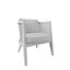 Fauteuil Chaz em poliéster
