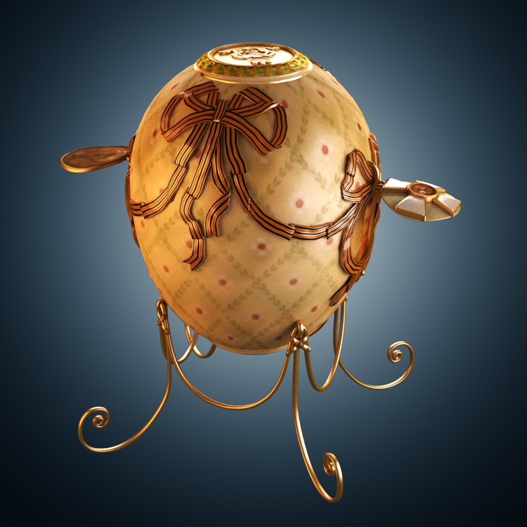 3d Model Faberge Egg