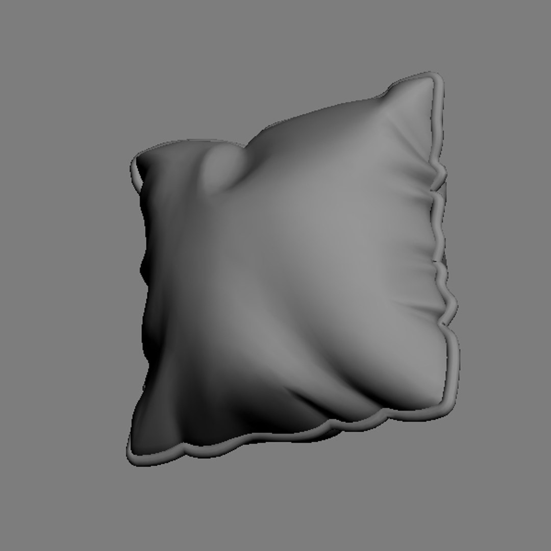Pillow Details Materials Obj