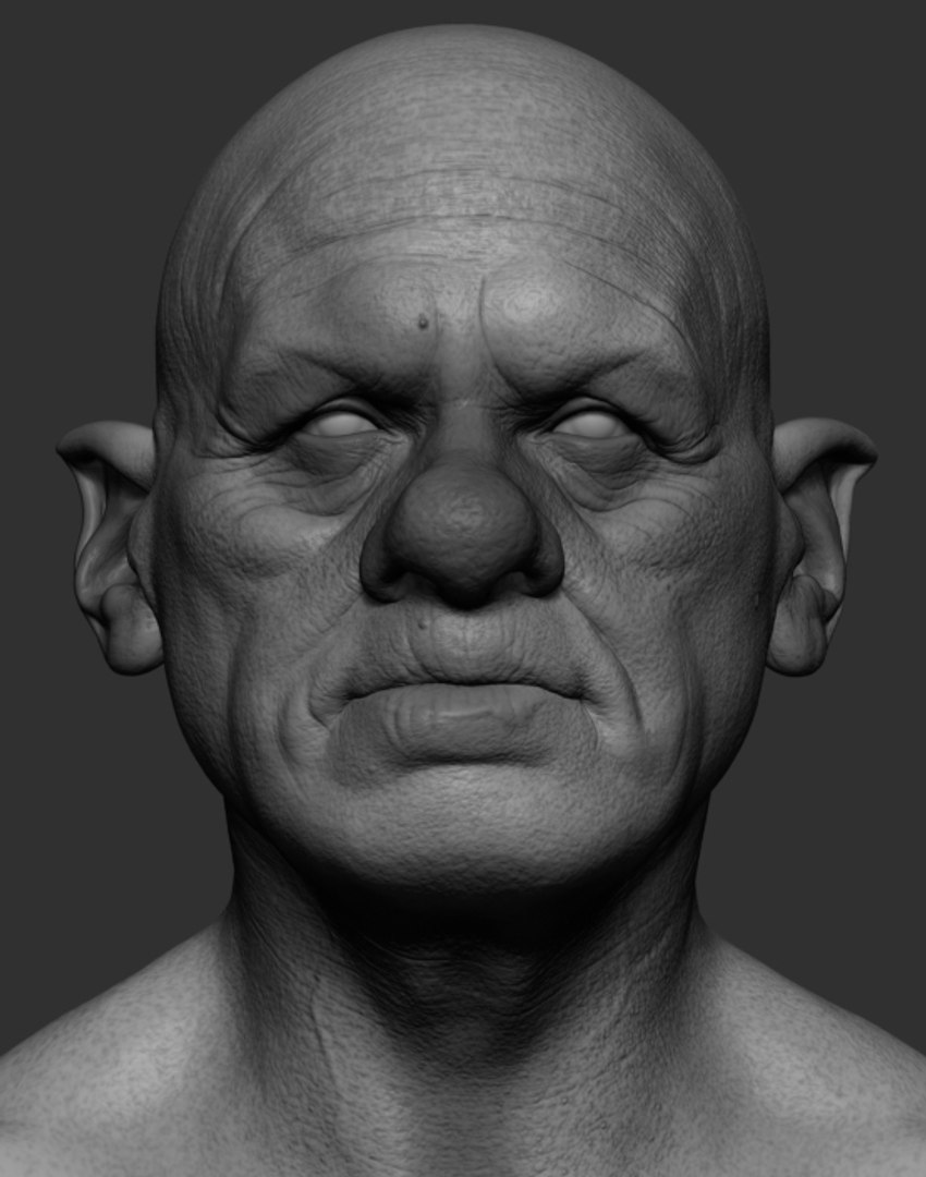 3D old goblin - TurboSquid 1342418