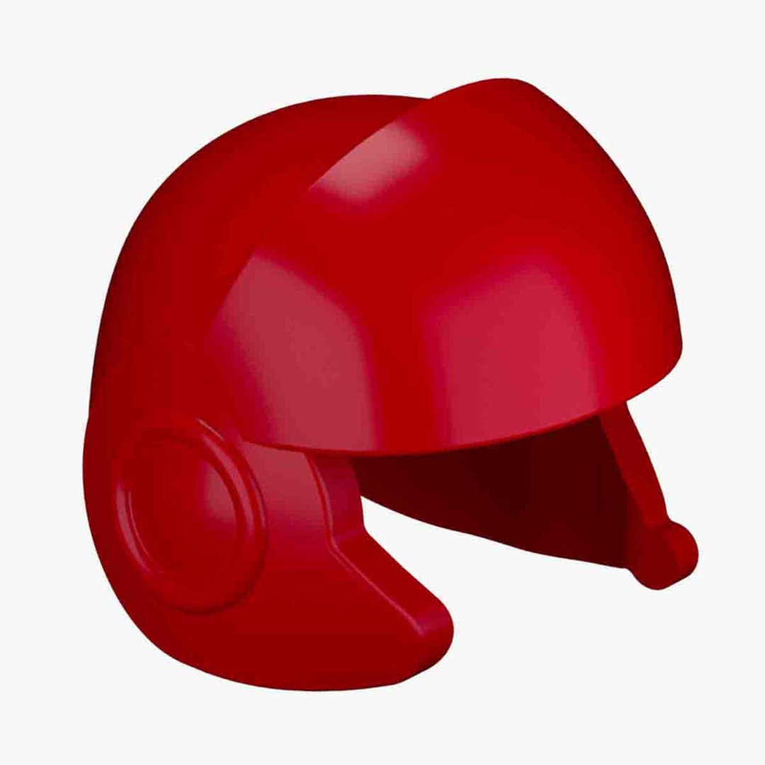 Lego helmet 3D TurboSquid 1903099