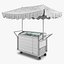 Carrello a mano con display congelatore