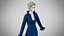 Kleid 29 Saphirnebel Samt