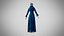 Kleid 29 Saphirnebel Samt