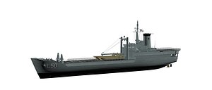 Round Table Class LSH - HMAS Tobruk model