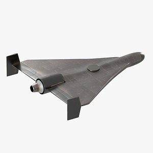 3D model Geran-4 Jet-Powered UAV