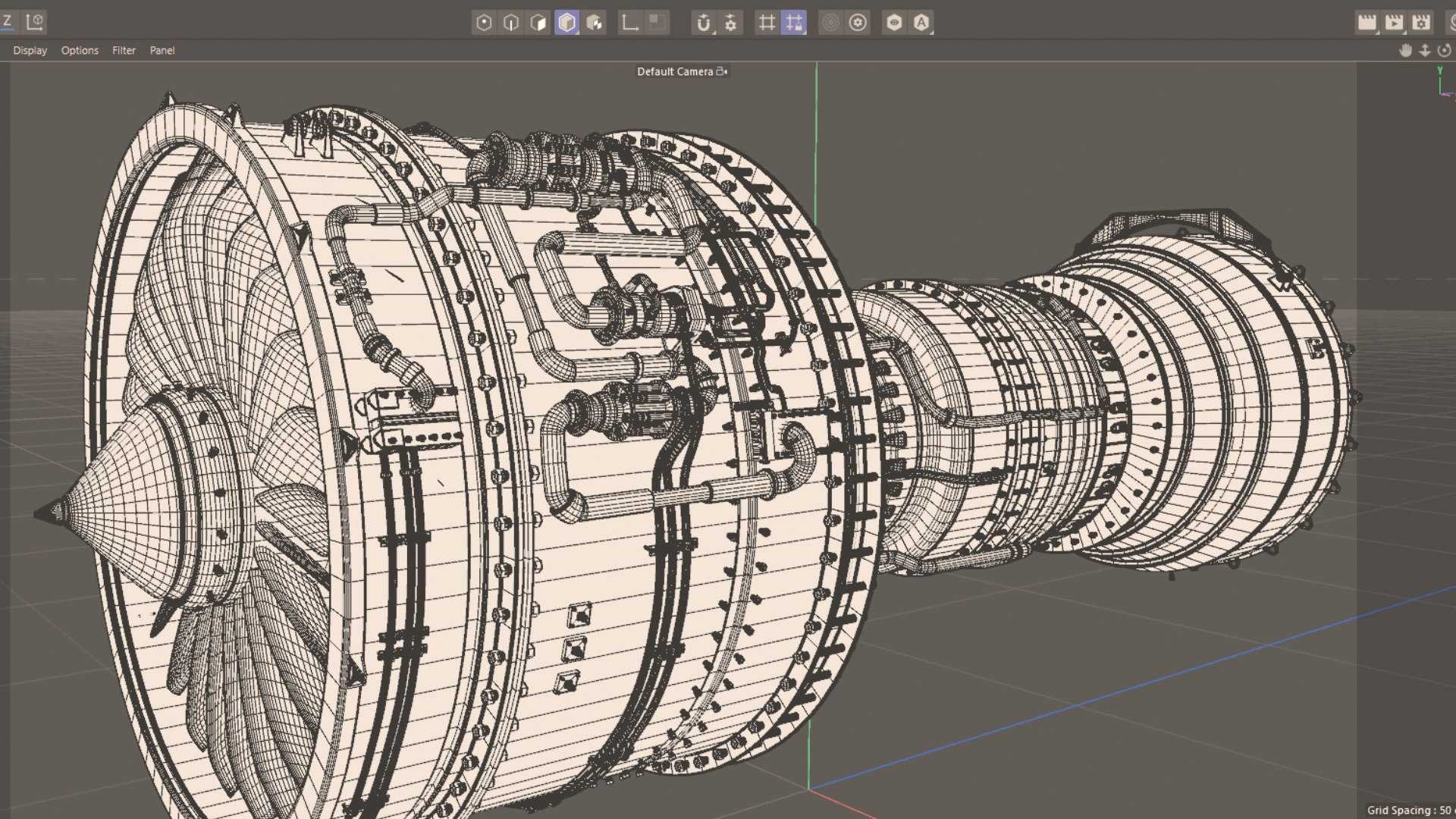 3D Boeing Jet Engine Model - TurboSquid 2359298