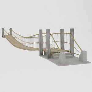 3d rope bridge