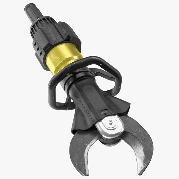 Cordless Handheld Rescue Cutter Dirty 3D model - TurboSquid 1828509