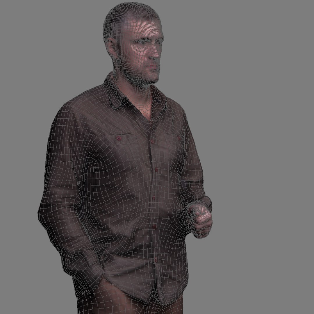 3d Realistic Human Model