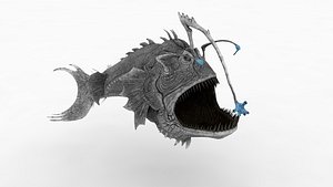 3D anglerfish 3D