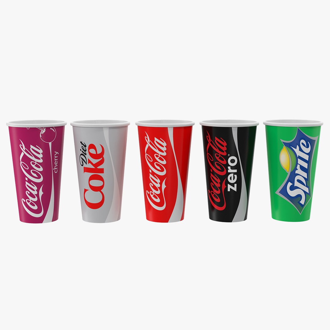 3D Detailed Mcdonald Soda Cup - TurboSquid 1956787