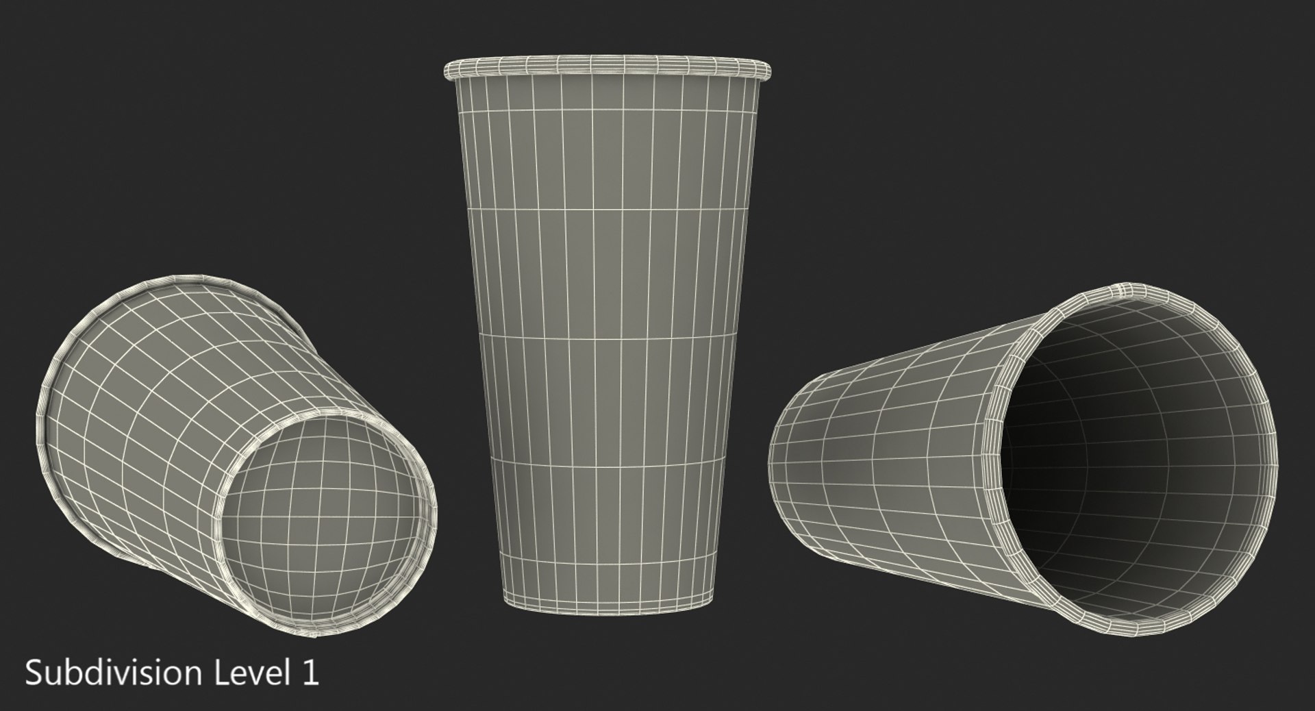 3D Paper Soda Cups - TurboSquid 1294220