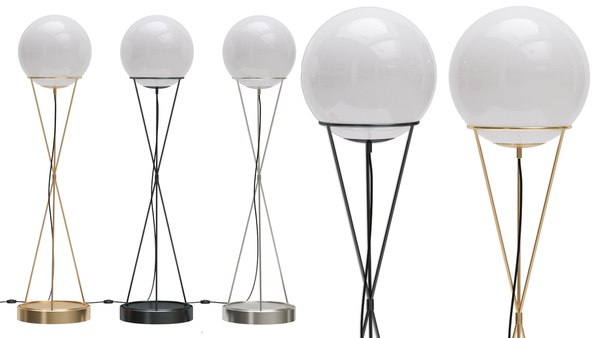 3D floor lamp modern model