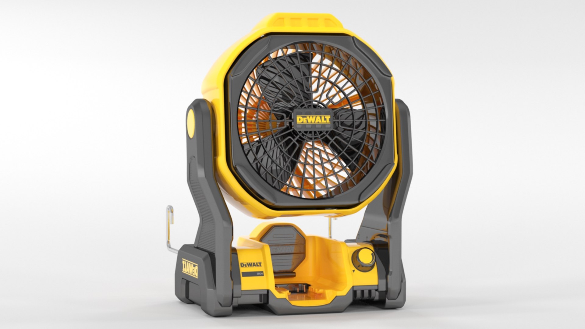 DEWALT 20V MAX Cordless Fan For Jobsite 3D Model - TurboSquid 2241667